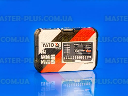 Набор торцевых головок 1/4&quot; 3,5-13мм, 25шт Yato YT-14461