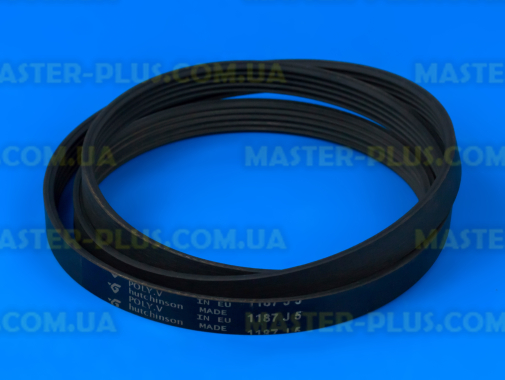Ремінь 1187 J5 «Hutchinson» чорний для пральної машини