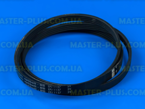 Ремінь 1137 J4 EL «Optibelt» чорний для пральної машини