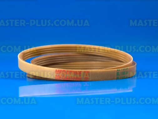 Ремінь 1105 J4 EL «Megadyne» жовтий для пральної машини