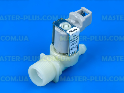 Клапан впускний 1/180 зі спареною фішкою для пральної машини