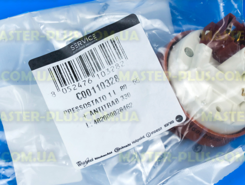 Прессостат (датчик уровня воды) Ariston C00092312 для стиральной машины