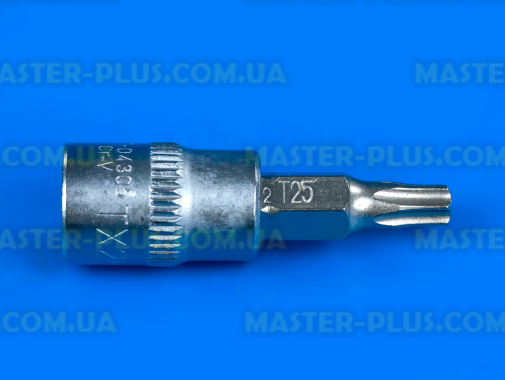Головка торцевая 1/4" с насадкой Torx T25 Yato YT-04305