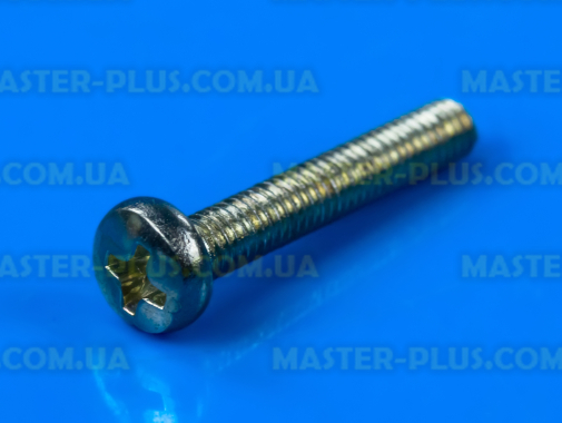 Винт М4*25 с полукруглой шляпкой (оцинкованный) DIN 7985
