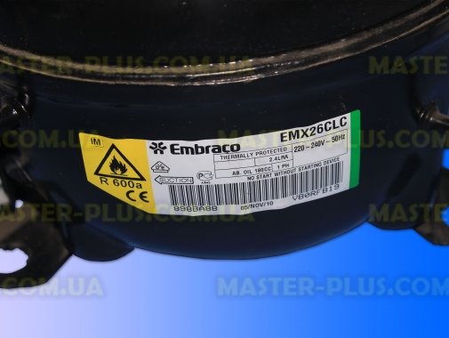 Компресор R-600 Embraco EMX26CLC для холодильника