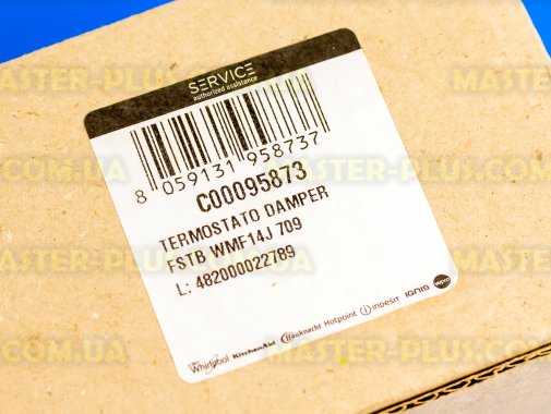 Термостат No-Frost с заслонкой Indesit C00095873 для холодильника