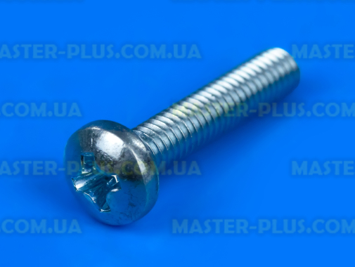 Винт М4*20 с полукруглой шляпкой (оцинкованный) DIN 7985