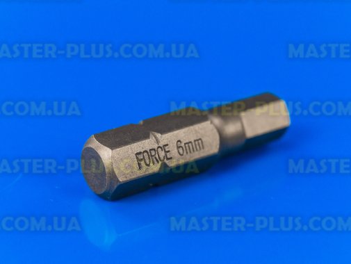 Бита шестигранная 6мм под адаптер 5/16" Force 1543006