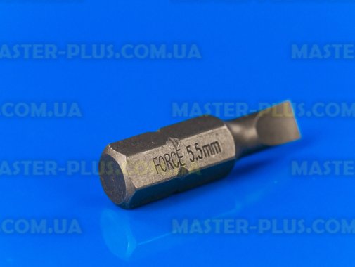 Бита шлицевая SL5,5 под адаптер 5/16&quot; Force 15330055