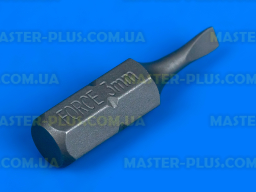 Бита шлицевая SL3*0,5 под адаптер 1/4