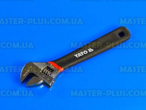 Ключ розвідний 0-25мм 200мм з гумовою ручкою Yato YT-21651