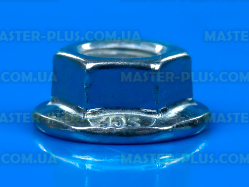 Гайка М5 з фланцем (оцинкована) DIN 6923