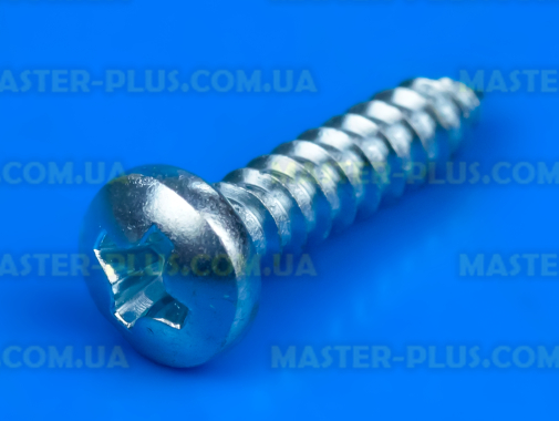 Саморез по металу 3,5х16мм с полукруглой шляпкой (оцинкованный) DIN 7981