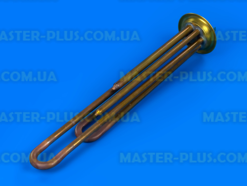 ТЕН Thermowatt типу Thermex 2.0 кВт мідь. з трубками під 2 термостата, латунний фланець для бойлера