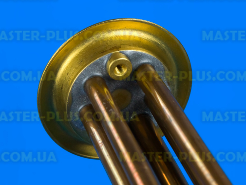 ТЕН Thermowatt типу Thermex 2.0 кВт мідь. з трубками під 2 термостата, латунний фланець для бойлера