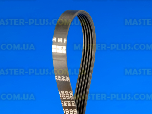 Ремінь 1230 J5 EL «Optibelt» чорний для пральної машини