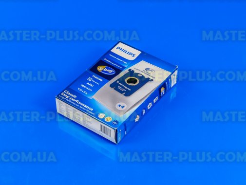 Набір мішків мікроволокно Philips FC8021 / 03 для серії S-BAG Classic Long Performance 883802103010 для пилососа