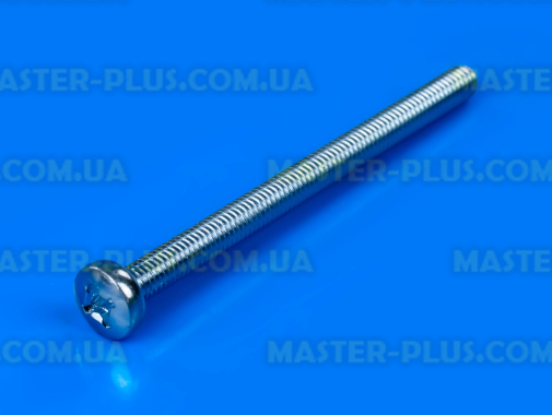 Гвинт М6*80 з напівкруглим капелюшком (оцинкований) DIN 7985