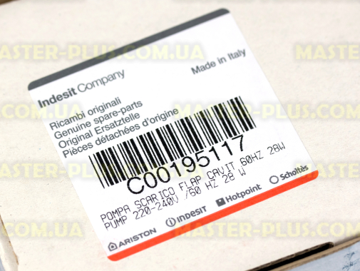 Насос (помпа) Indesit Ariston з корпусом C00092264 Original для пральної машини