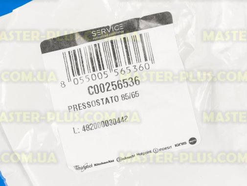 

Прессостат (датчик уровня воды) Ariston C00256536