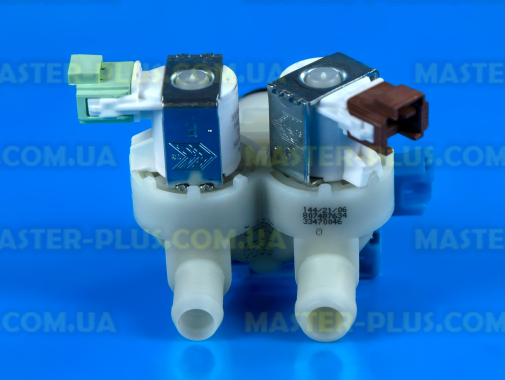 Клапан впускной 2/180 с микро фишкой Electrolux 4055017166 Original для стиральной машины