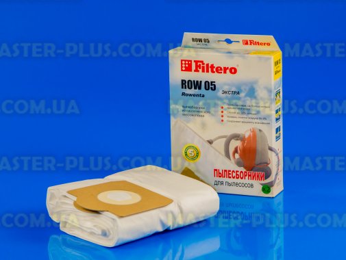 Набір синтетичних мішків для пилососа Rowenta FILTERO ROW 05 Extra (4 мішки) для пилососа