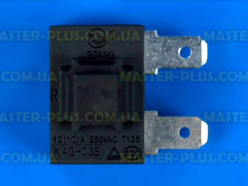 Кнопка мережева KAG-03B 12A 250V T125 для пилососа