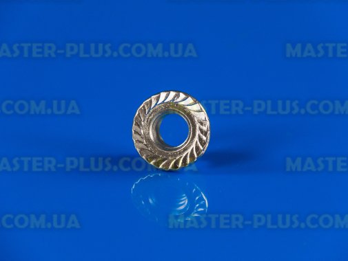 Гайка М12 з фланцем (оцинкована) DIN 6923
