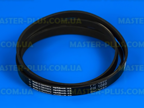Ремінь 1080 H7 «Optibelt» чорний для пральної машини