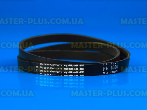 Ремінь 1080 H7 «Optibelt» чорний для пральної машини