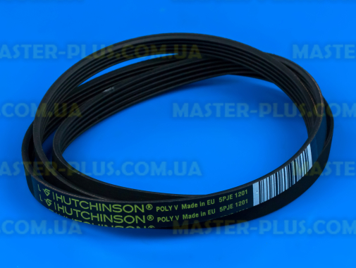 Ремінь 1201 J5 EL «Hutchinson» чорний для пральної машини