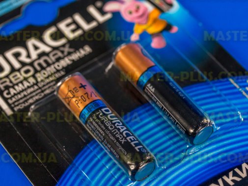 Батарейка Duracell AAA (LR03) MX2400 TurboMax 2шт (5000394069213 / 81484985)