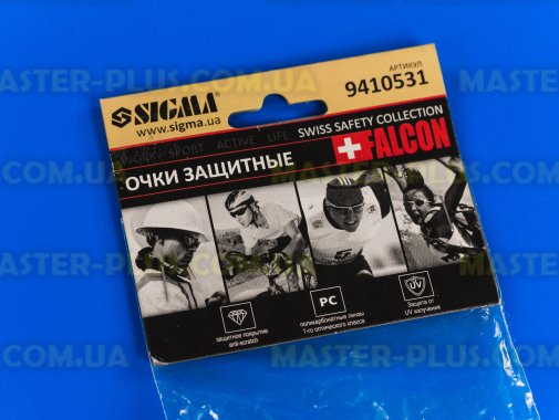 Очки защитные Falcon (синее зеркало) Sigma 9410531