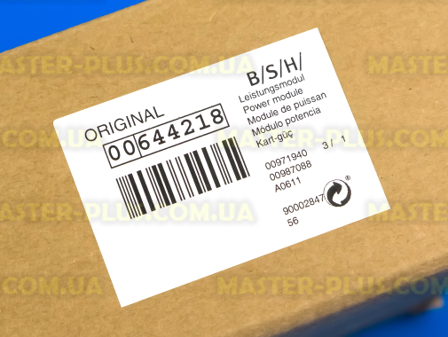 Модуль (плата управления) Bosch 644218 для посудомоечной машины