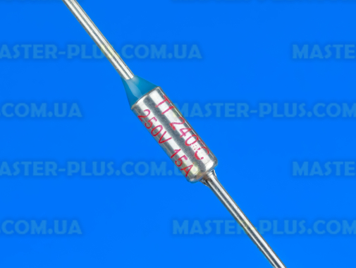 Термозапобіжник невідновлювальний 240 ° C 15A 250V