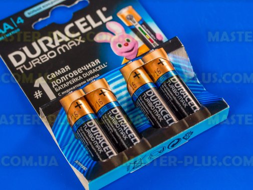 Батарейка Duracell AA (LR06) MN1500 Turbo 4шт (5000394069190 / 81546727)