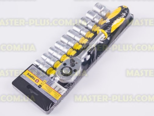 Набор торцевых головок 1/2&quot; 10-24мм, 11шт TOPEX 38D652