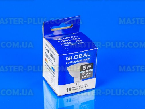 Светодиодная лампа Global MR16 5W GU5.3