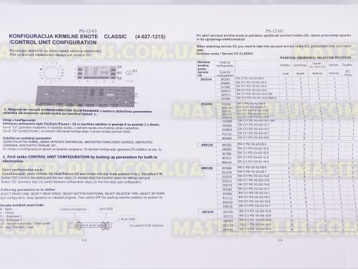 Модуль (плата управління) Gorenje 499119 для пральної машини