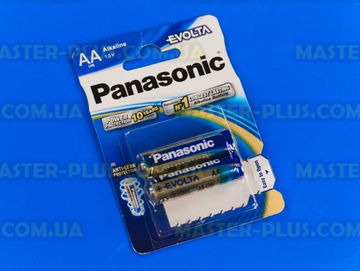 Батарейка Panasonic Evolta AA BLI 2 Alkaline (LR6EGE/2BP)