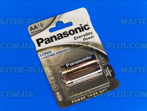 Батарейка Panasonic Everyday Power AA BLI 2шт Alkaline (LR6REE/2BR)  