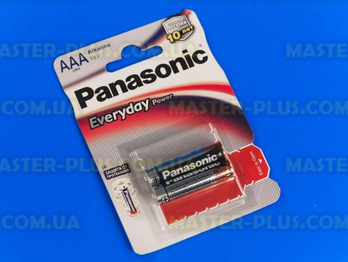 Батарейка Panasonic Everyday Power AAA BLI 2шт Alkaline (LR03REE/2BR)