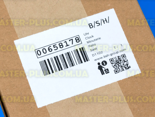 Таймер Bosch Siemens 658178 для плиты и духовки