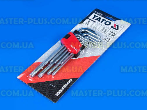 Ключи TORX Т10-Т50, набор 9шт YATO YT-0511