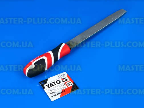 Напильник по металлу плоский 200мм Yato YT-6185
