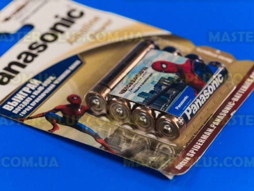 Батарейка Panasonic Alkaline Power AAA BLI 4 шт (LR03REB/4BPR)