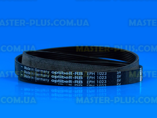 Ремінь 1023 H7 EL «Optibelt» чорний для пральної машини