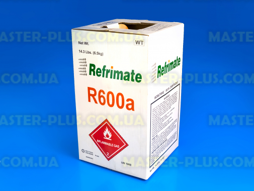 Фреон R600 (балон 6,5 кг) Refrimate (Китай) для холодильника