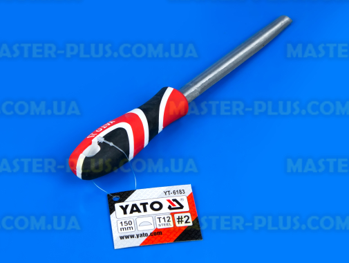 Напильник по металлу полукруглый 150мм Yato YT-6183