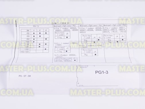 Модуль (плата управления) Gorenje 184280 для стиральной машины